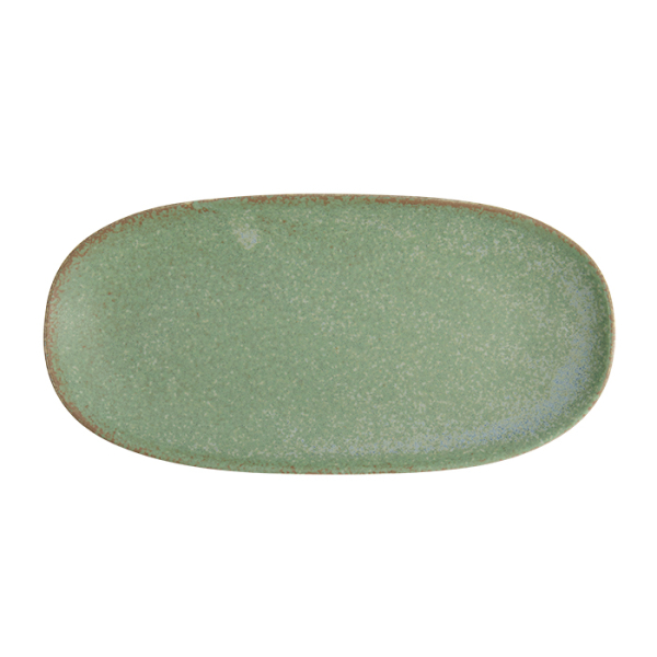 TDS, Plate, Vert Sauge, 28.5 cm x 14 cm, Item No. 16657