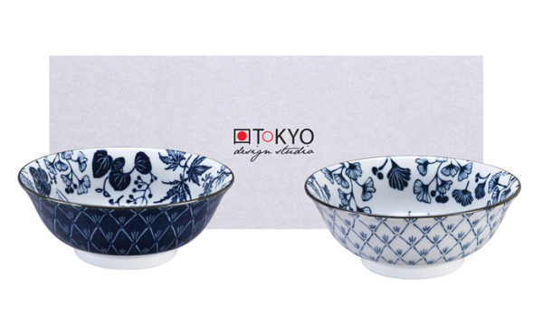 Flora Japonica 2 Schalen Set bei Tokyo Design Studio (Bild 1 von 4)