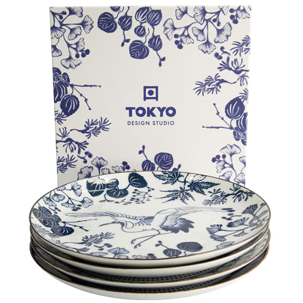 4 pcs Plate Set at Tokyo Design Studio (picture 1 of 8)