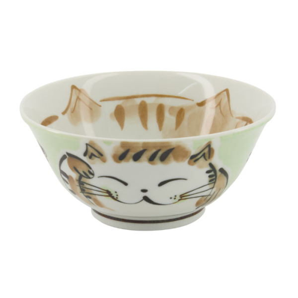 Fuku Cat Neko Reis Schale bei Tokyo Design Studio (Bild 4 von 5)