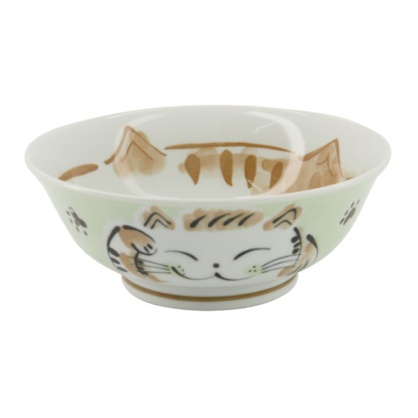 Fuku Cat Neko Reis Schale bei Tokyo Design Studio (Bild 4 von 5)