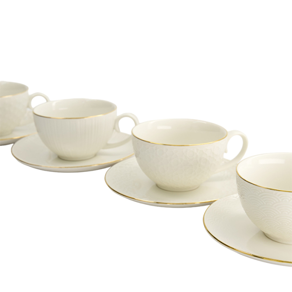 4 pcs Mug Set with saucers at Tokyo Design Studio (picture 14 of 14)
