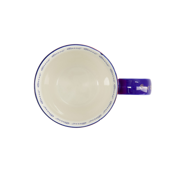 Rot klassische Katze Kawaii Glückliche Katze (Lucky cat) Tasse in Geschenkbox bei Tokyo Design Studio (Bild 4 von 7)