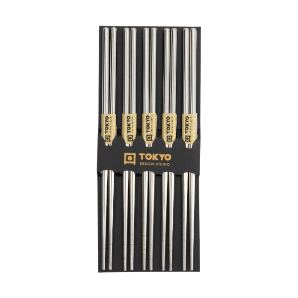 Stainless Steel Chopstick Set at Tokyo Design Studio