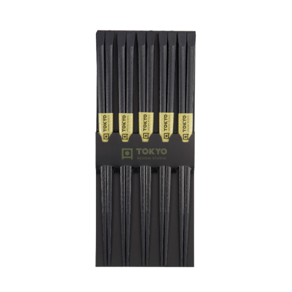 Polymer Glassfibre Tensoge 5 Paar Essstäbchen bei Tokyo Design Studio