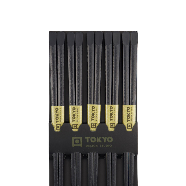 TDS, 5 Paar Essstäbchen, Polymer Glassfibre Tensoge, A4, Kitchenware, 22 cm, Art.-Nr. 17934