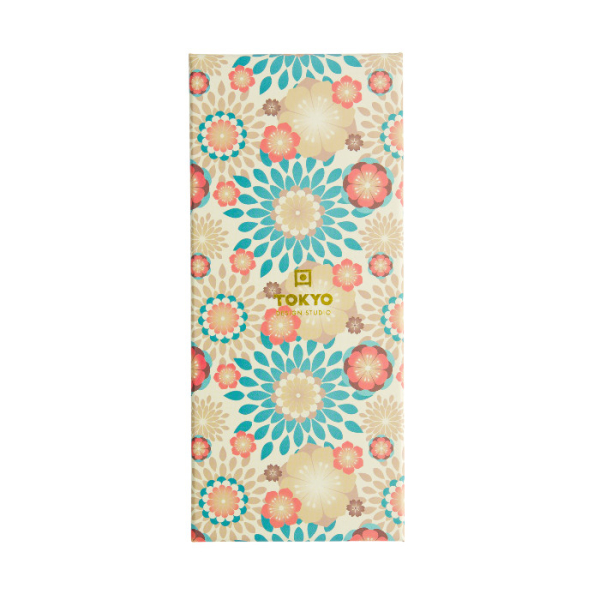 TDS, Chopstick Set, Nippon Floral, 5 pair, 22,5 cm, Item No. 17945