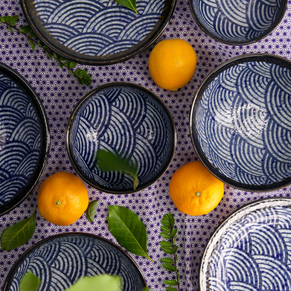 Aisai Seigaiha Plate at Tokyo Design Studio (picture 5 of 6)