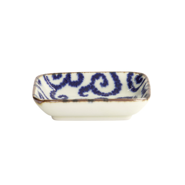TDS, Square Bowl, Ten Karakusa, 9.5 cm x 7 cm, Item No. 18899