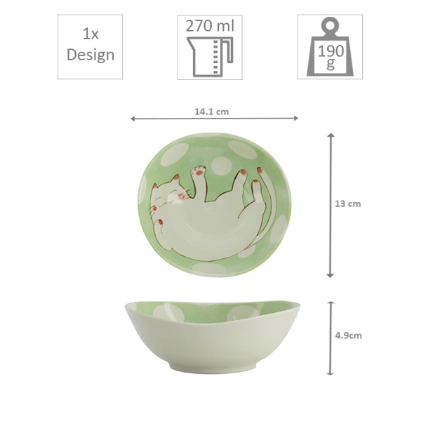 Neko Maruke Schale bei Tokyo Design Studio (Bild 5 von 5)