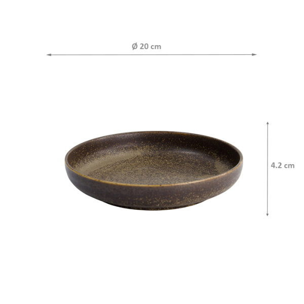 TDS, Teller, Iga Matte, Ø 20x4,2cm, Art.-Nr. 20328