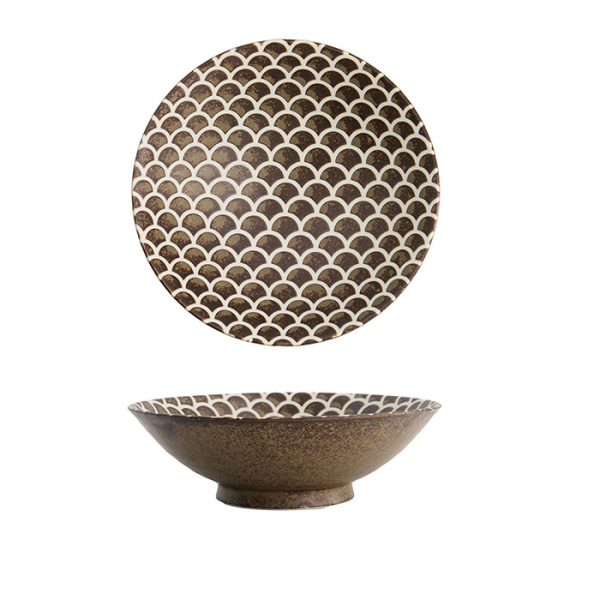 Iga Matte Mermaid Design Salad Bowl  Bowl at Tokyo Design Studio (picture 1 of 5)