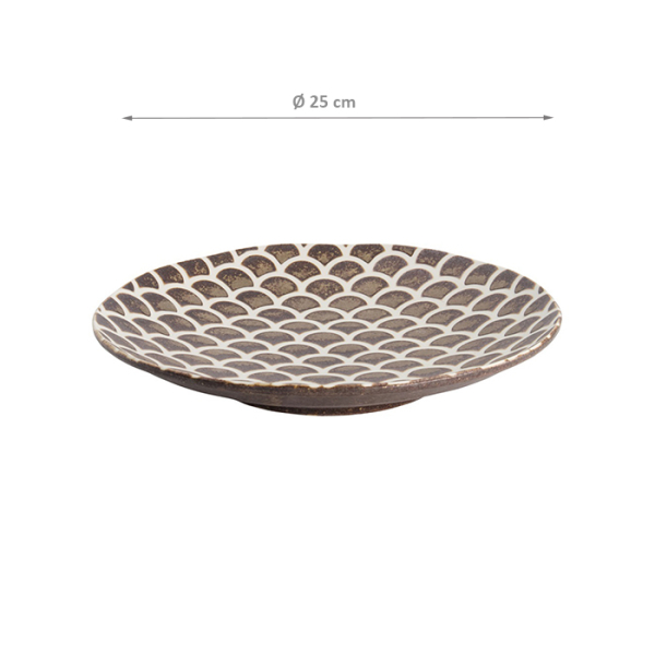 Iga Matte Mermaid Design Plate at Tokyo Design Studio (picture 5 of 5)