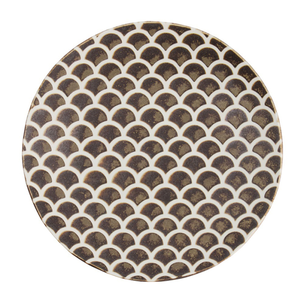 Iga Matte Mermaid Design Plate at Tokyo Design Studio (picture 3 of 5)