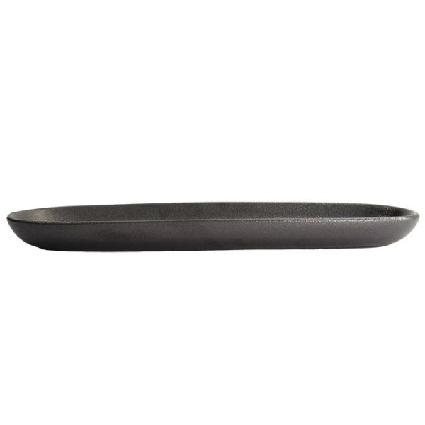 40.5x12.7x3.5cm Yuzu Black Oval Plate at Tokyo Design Studio (picture 6 of 7)