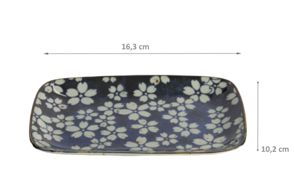 Sakura Blue Mixed Plate  at Tokyo Design Studio (picture 4 of 4)