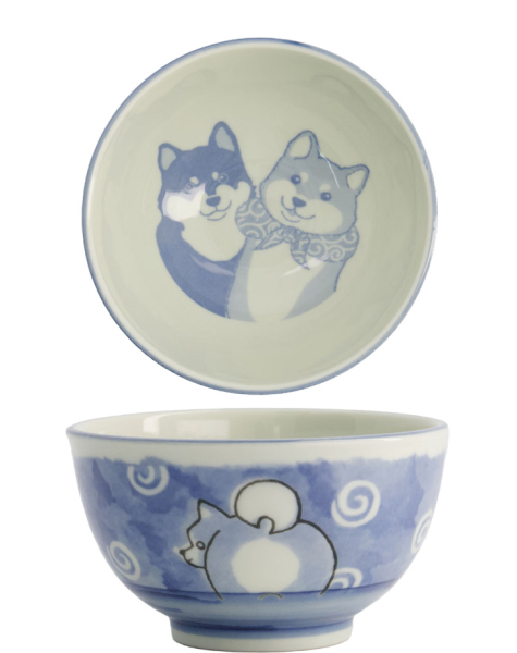 Kawaii Shiba-Dog Reis Schale bei Tokyo Design Studio (Bild 1 von 5)