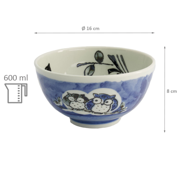 Kawaii Owl Reis-Schale bei Tokyo Design Studio (Bild 5 von 5)