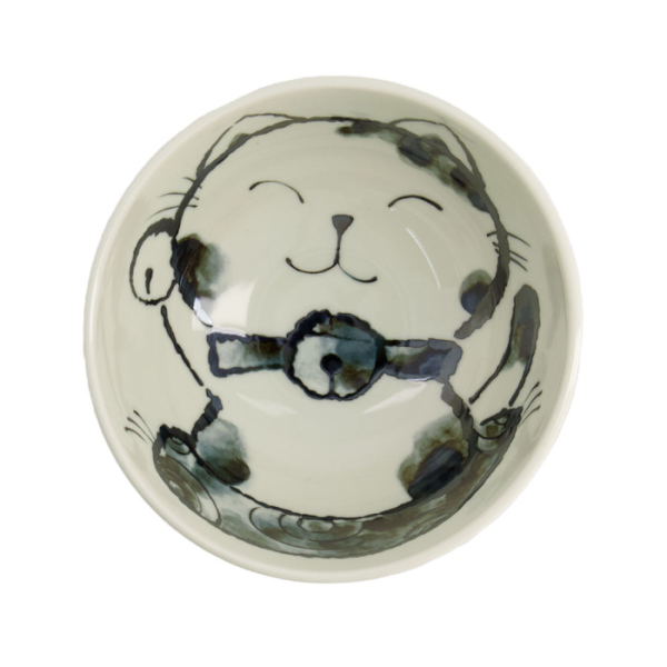 Kawaii Cat Reis-Schale bei Tokyo Design Studio (Bild 3 von 5)