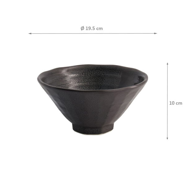 Schwarz Brush Ramen Schale bei Tokyo Design Studio (Bild 5 von 5)