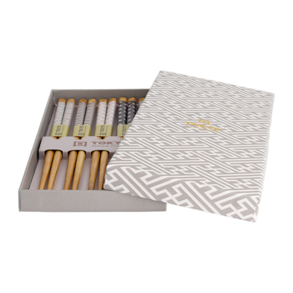 Pastellgrün 5 Paar Essstäbchen bei Tokyo Design Studio (Bild 5 von 5)