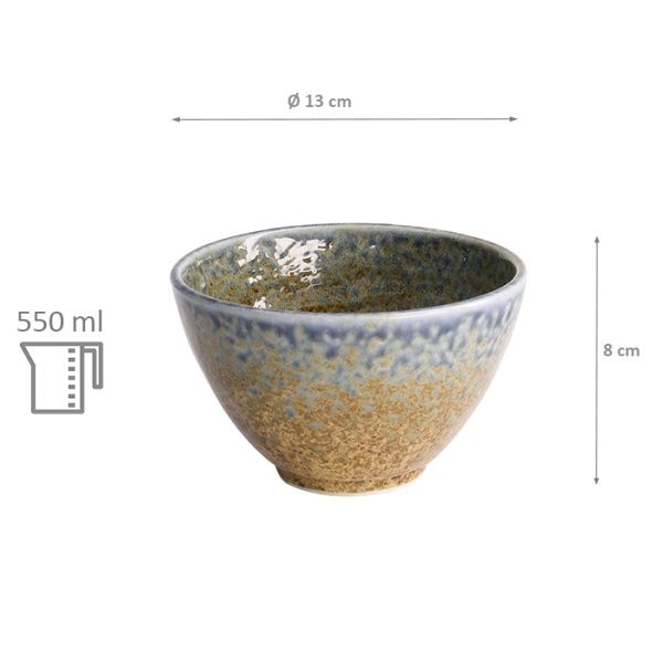Minoyaki Reef Blue Tayo Schale bei Tokyo Design Studio (Bild 6 von 6)