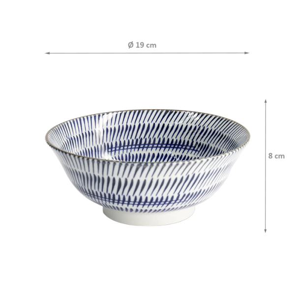 TDS, Ramen Bowl, Kanna, Mixed Bowls, Ø 19x8cm -Item no. 21600