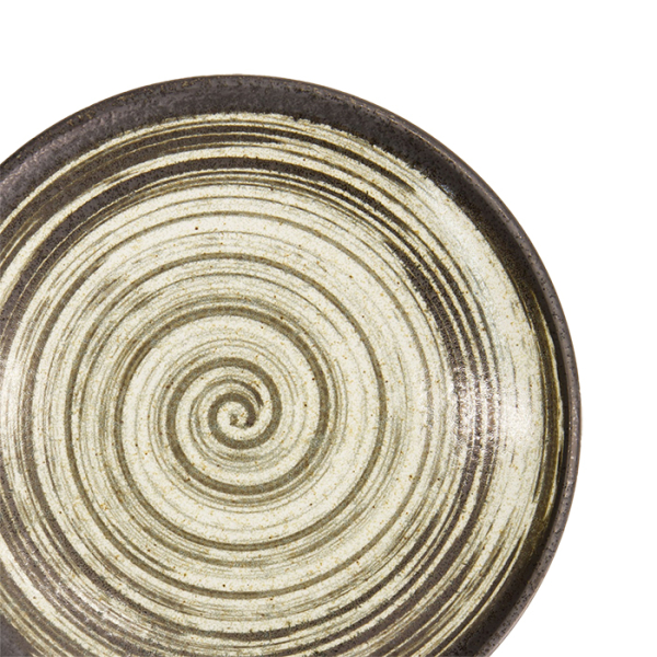 Black/White Asashio Round Plate at Tokyo Design Studio (picture 5 of 6)