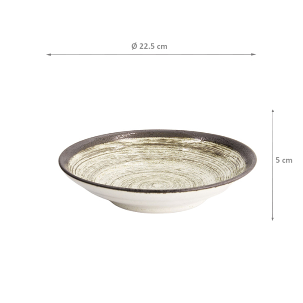 Black/White Asashio Rim Bowl at Tokyo Design Studio (picture 6 of 6)