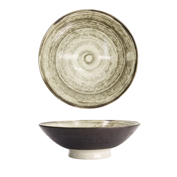 Black/White Asashio Bowl at Tokyo Design Studio (picture 1 of 6)