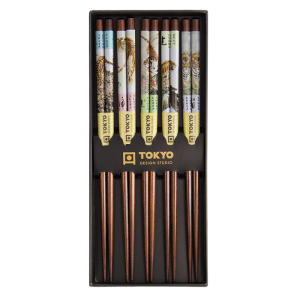 Geschenkset 5 Paar Essstäbchen bei Tokyo Design Studio (Bild 4 von 4)