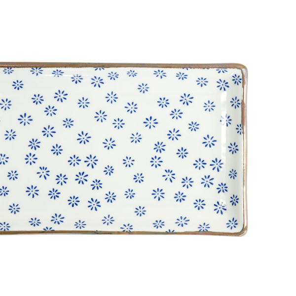 Japan Flower Mizu Eckiger Teller bei Tokyo Design Studio (Bild 4 von 6)