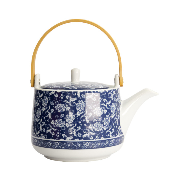 TDS, Tea Pot, Blue, Giftset, 1 Ltr, Item No. 22273