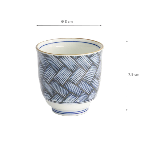 Blau/Weiß Teetasse bei Tokyo Design Studio (Bild 6 von 6)