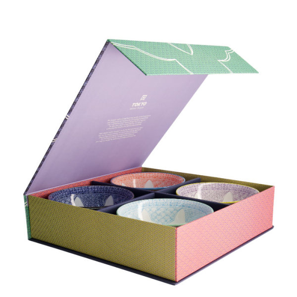 TDS, Bowls Giftset, 4-piece set, Mixed Bowls, Ø 14.8x6.8 cm, Item No. 22565