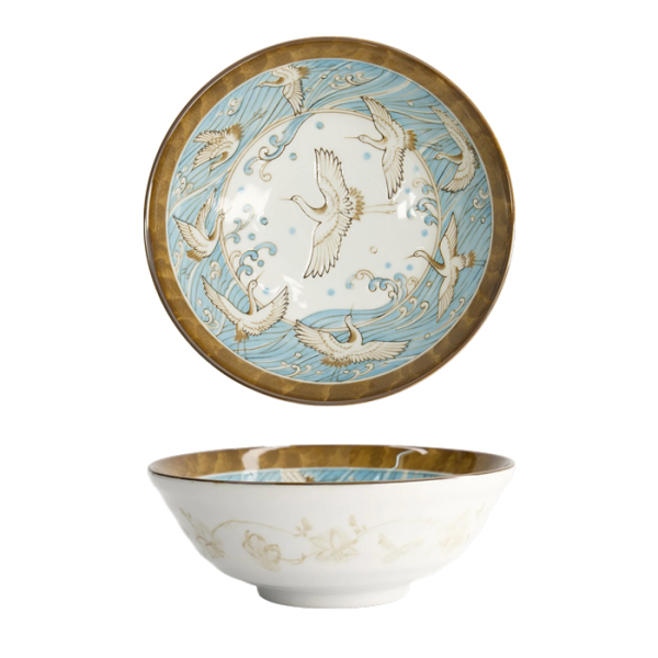 Crane Light Blue Ramen Bowl at Tokyo Design Studio (picture 1 of 6)