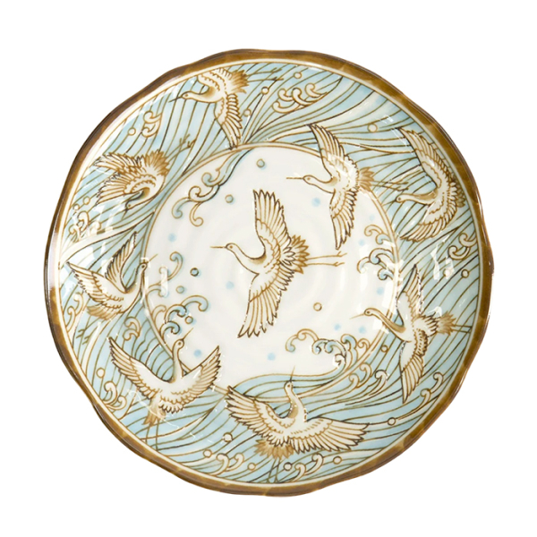 Kran Hell Blau Teller bei Tokyo Design Studio (Bild 3 von 6)