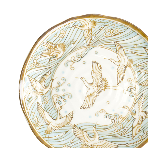 Kran Hell Blau Teller bei Tokyo Design Studio (Bild 5 von 6)