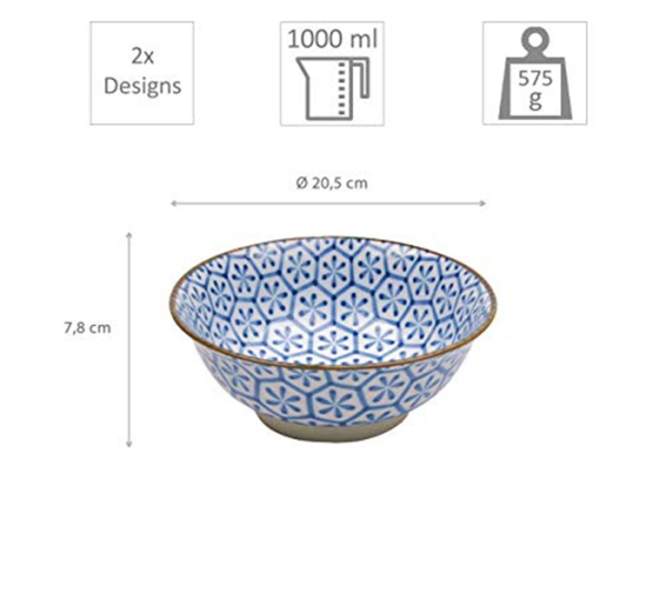 Mixed Bowls Kristal 2 Bowl Set at Tokyo Design Studio (picture 4 of 4)