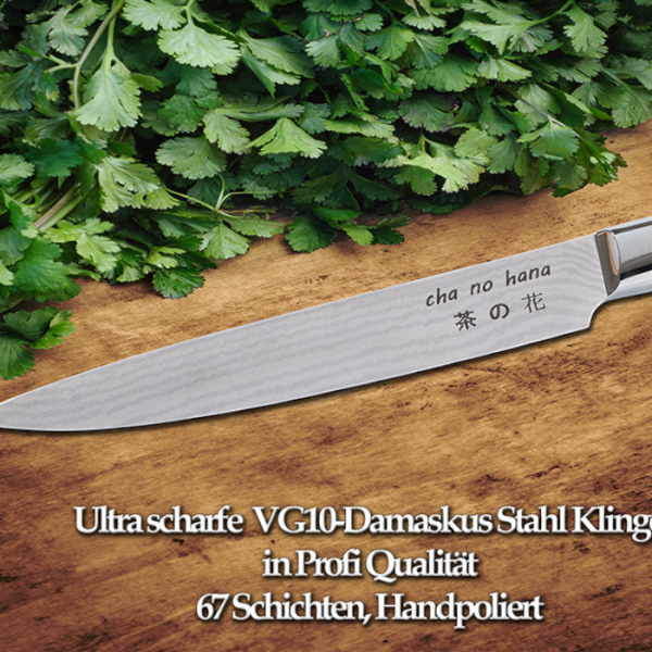 Sashimi Knife with 3 acryl-circles (fillet knife) at Tokyo Design Studio (picture 5 of 7)