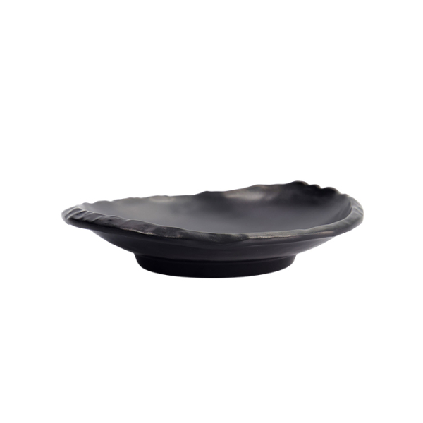 TDS, Teller, Melamine Iwate Black, 18,5x18,3x4,5cm, Art.-Nr. 33282