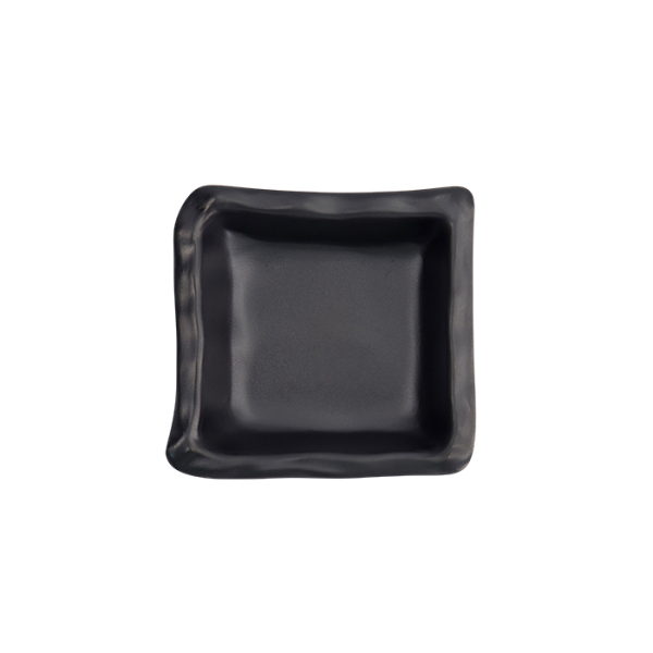 TDS, Saucen-Schale, Melamine Iwate Black, 9x8,5x2,5cm 80ml, Art.-Nr. 33285