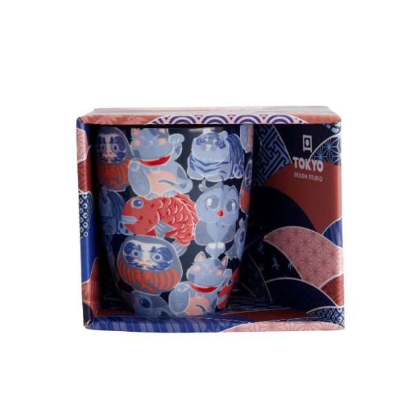Kawaii Daruma Lucky Cat Tasse bei Tokyo Design Studio (Bild 4 von 5)