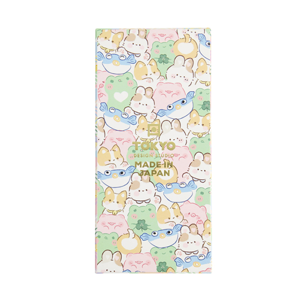 TDS, Schale-Geschenkset, Kawaii, Lucky Cat, Blau/Rosa, 4-tlg., Ø 11,3 x 5,8 cm 300 ml, Art.-Nr. 33359