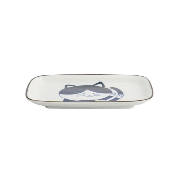 Blue Sakura Rectangular Plate at Tokyo Design Studio (picture 2 of 6)