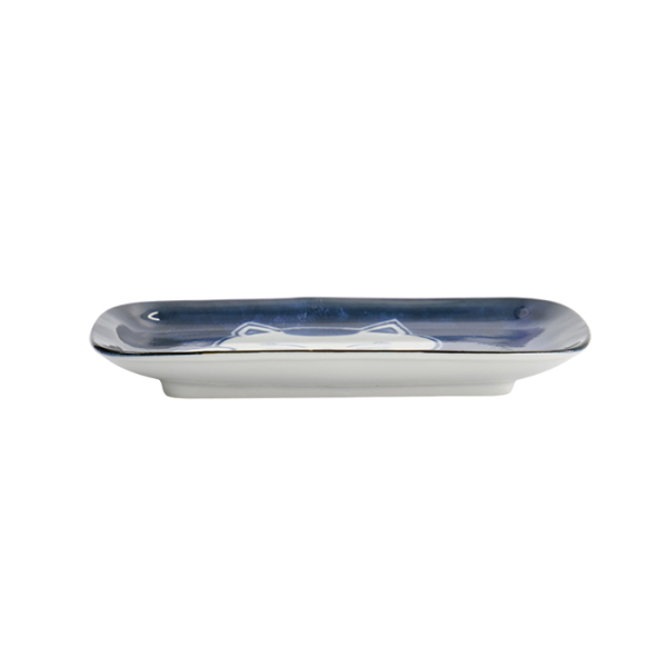 Blue Sakura Rectangular Plate at Tokyo Design Studio (picture 4 of 6)