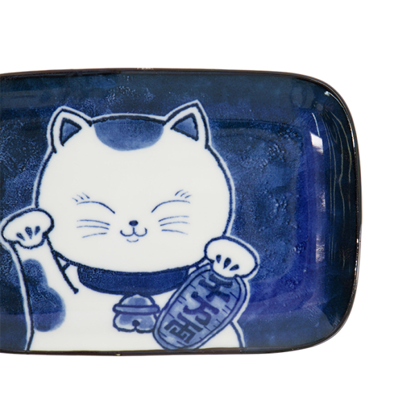 Blue Sakura Rectangular Plate at Tokyo Design Studio (picture 5 of 6)