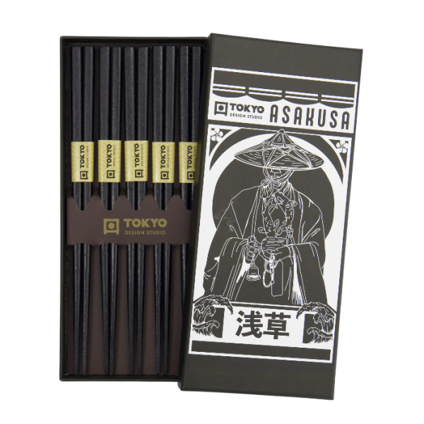 Glückliche Katze FZ Essstäbchen 5 Paar at Tokyo Design Studio