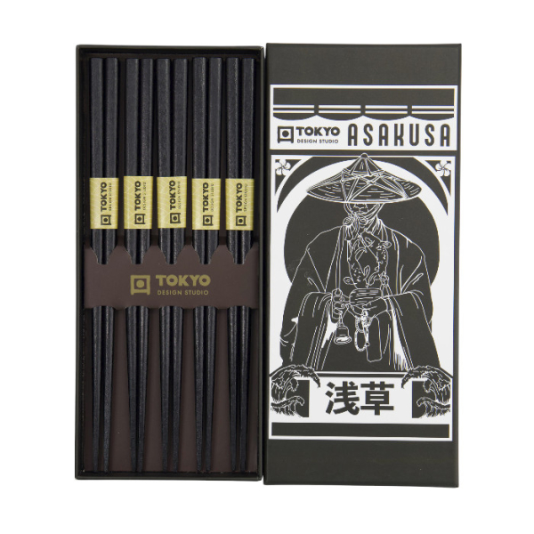 TDS, Chopstick Giftset of 5, Asakusa, Art.-Nr. 33637