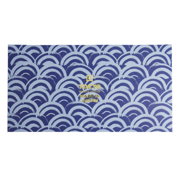 TDS, Tayo Bowl Giftset, Natsu,  2-piece set w/Chopsticks, Blue/White, Ø 15.5x7cm 500ml, Item No. 33780